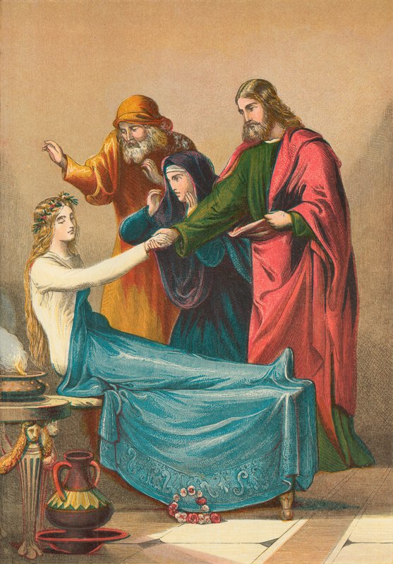 Jairus lányának feltámasztása alkotó: English School