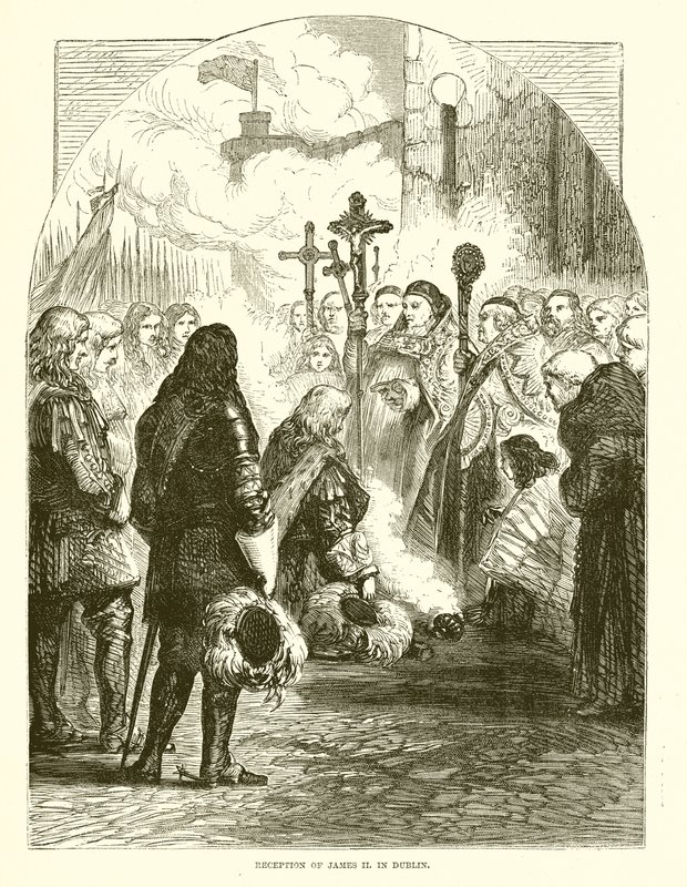 Jakab fogadása II. Dublinban alkotó: English School