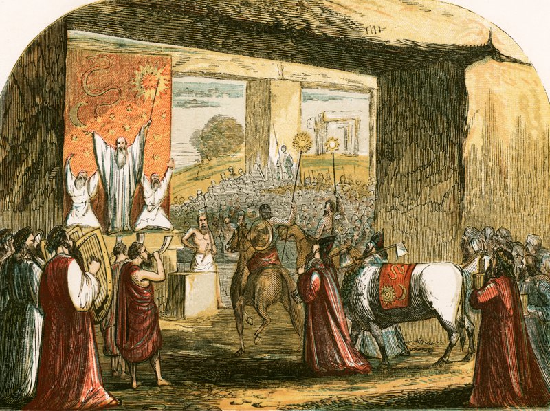 A druidák vallási ünnepe alkotó: English School