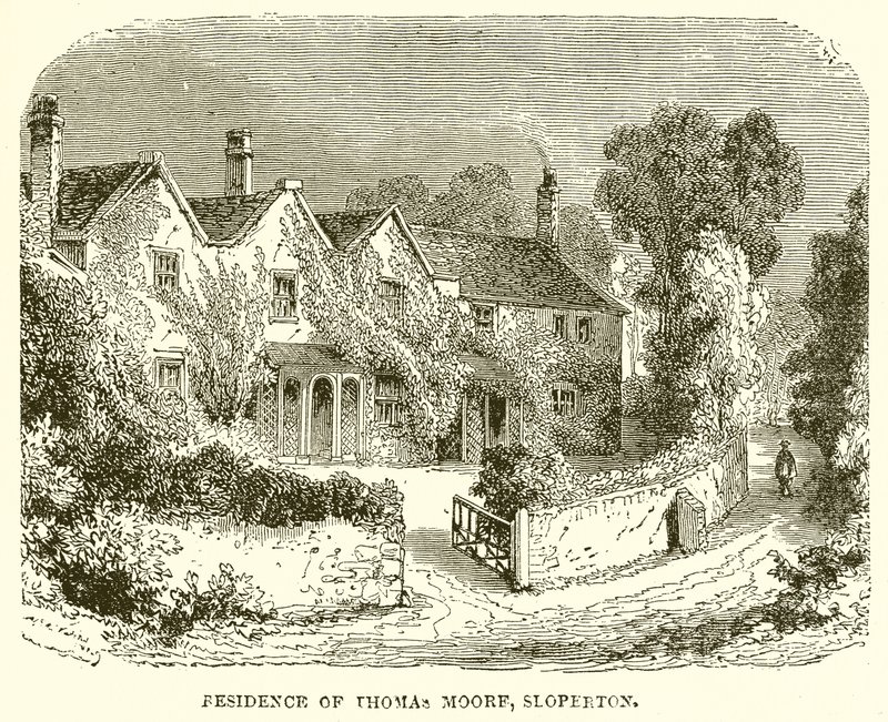 Thomas Moore lakóhelye, Sloperton alkotó: English School