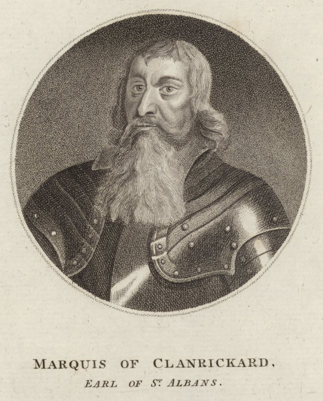 Richard Burke, Clanricarde márquess alkotó: English School
