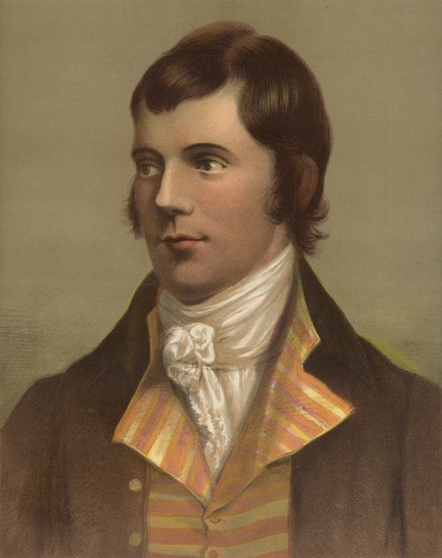 Robert Burns (chromolitho) alkotó: English School