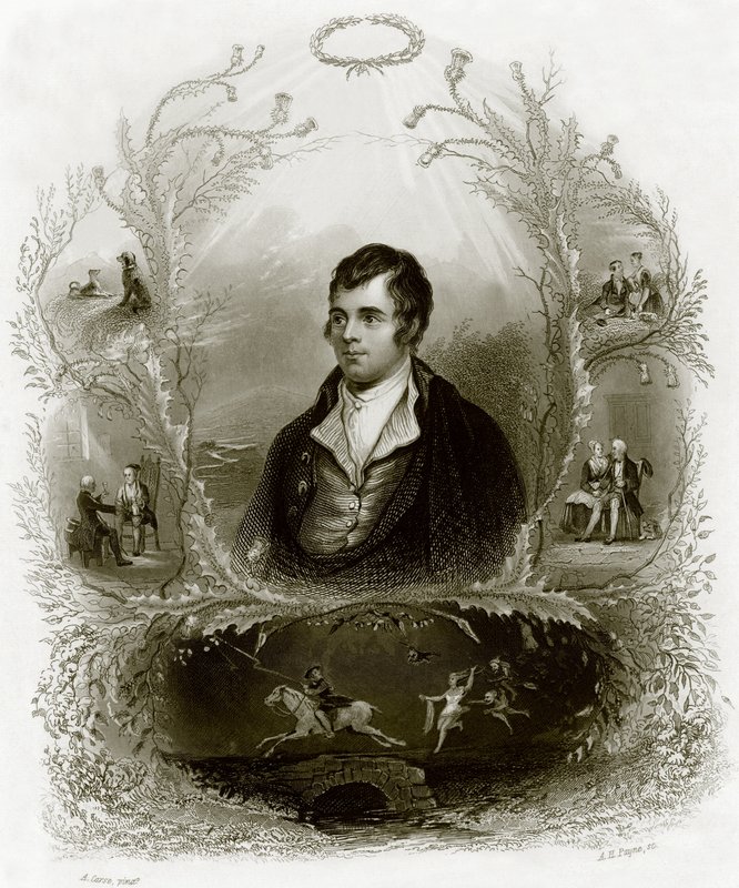 Robert Burns alkotó: English School