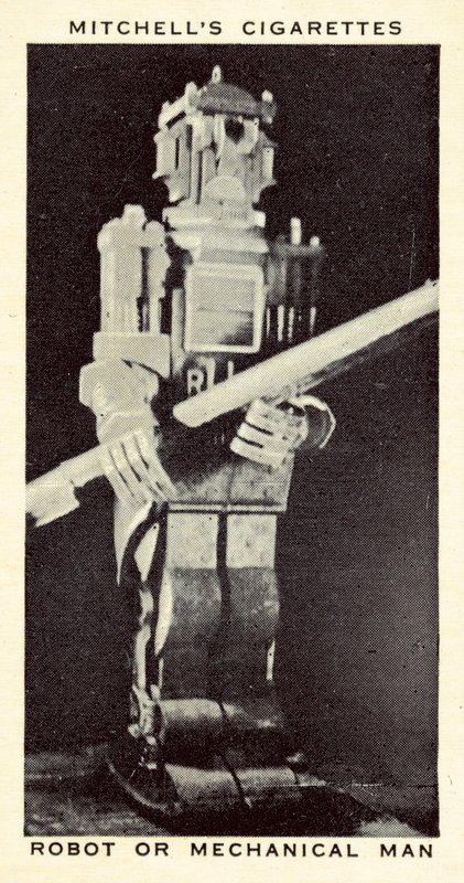 Robot vagy gépész (litho) alkotó: English School