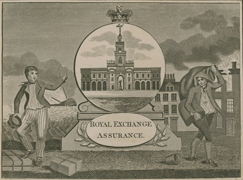 Royal Exchange Assurance, London alkotó: English School