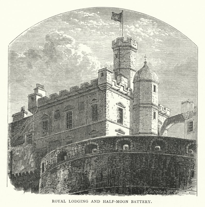 Royal Lodging és Half-Moon akkumulátor (metszet) alkotó: English School