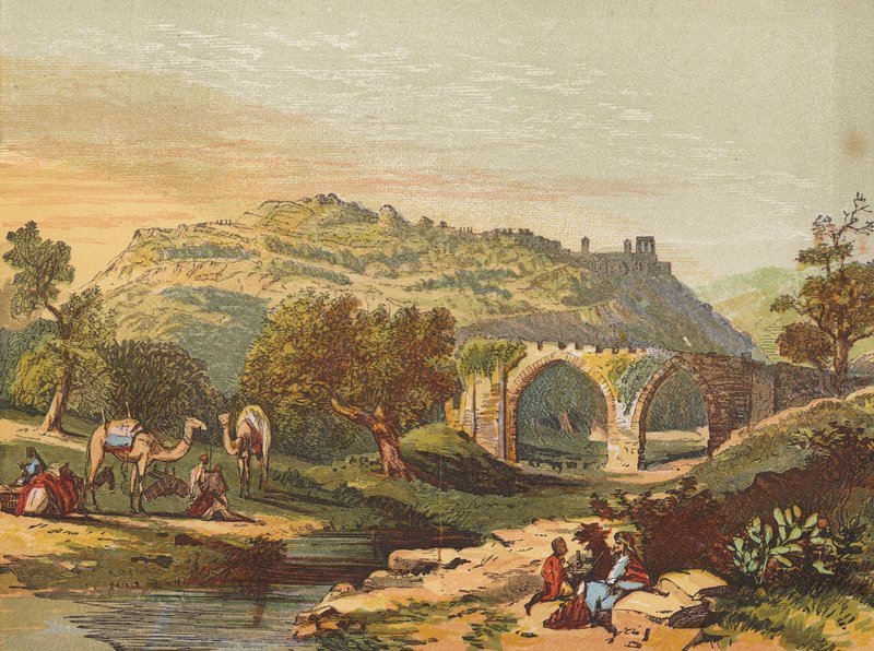 Samaria (színes litográfia) alkotó: English School