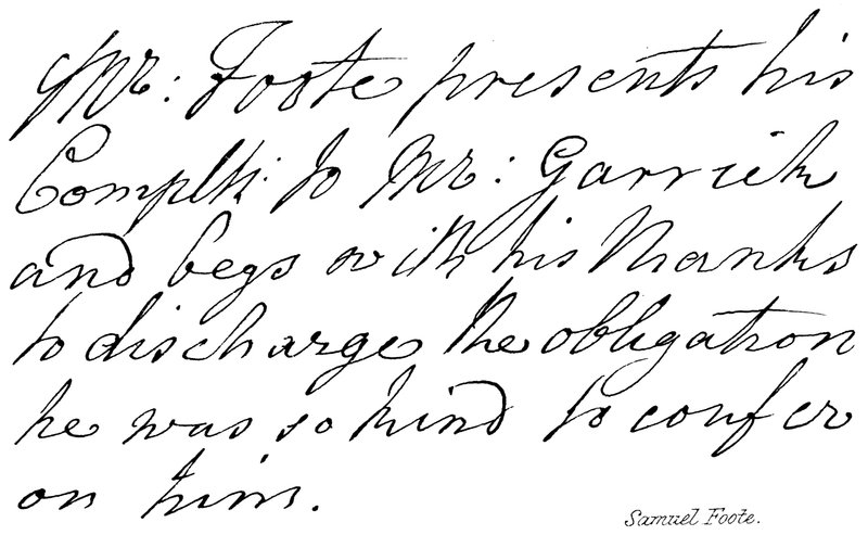 Samuel Foote alkotó: English School
