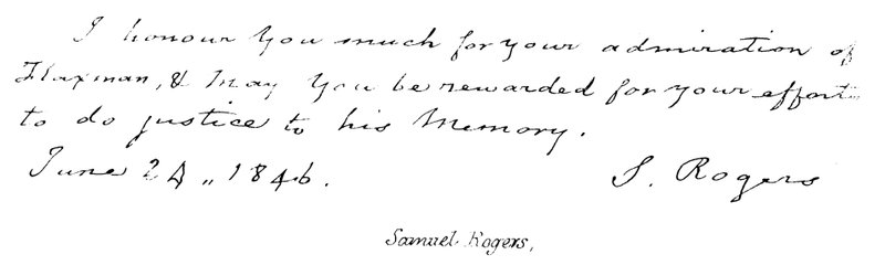 Samuel Rogers alkotó: English School