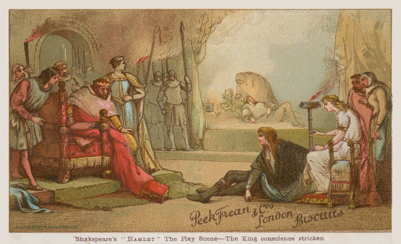 Jelenet Shakespeare Hamletjéből alkotó: English School