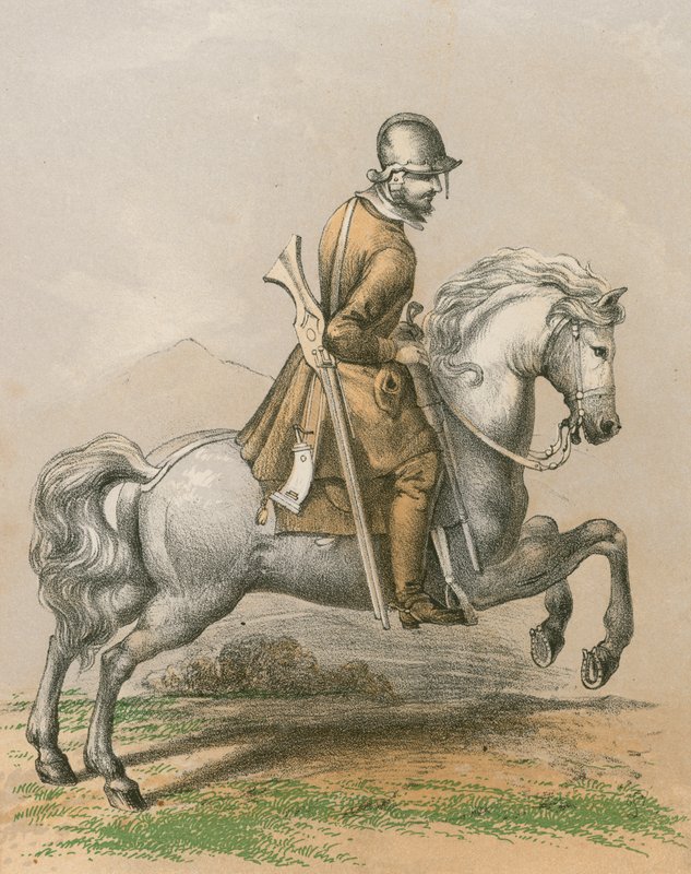 Skót dragonyos, 1680 alkotó: English School