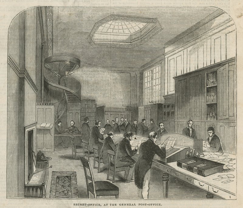 Titkos iroda a Főpostahivatalban alkotó: English School