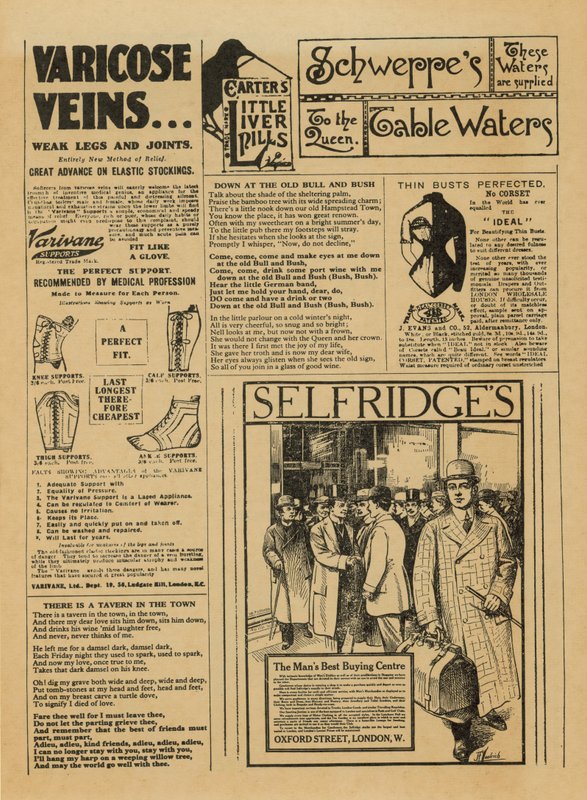 Selfridges hirdetés alkotó: English School
