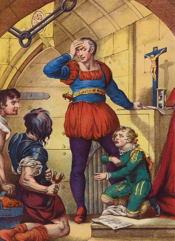 Shakespeare: János király (chromolitho) alkotó: English School