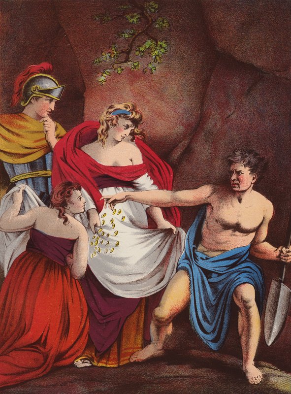 Shakespeare: Timon of Athens (chromolitho) alkotó: English School