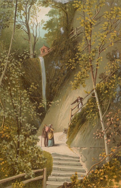 Shanklin Chine – Wight-sziget alkotó: English School