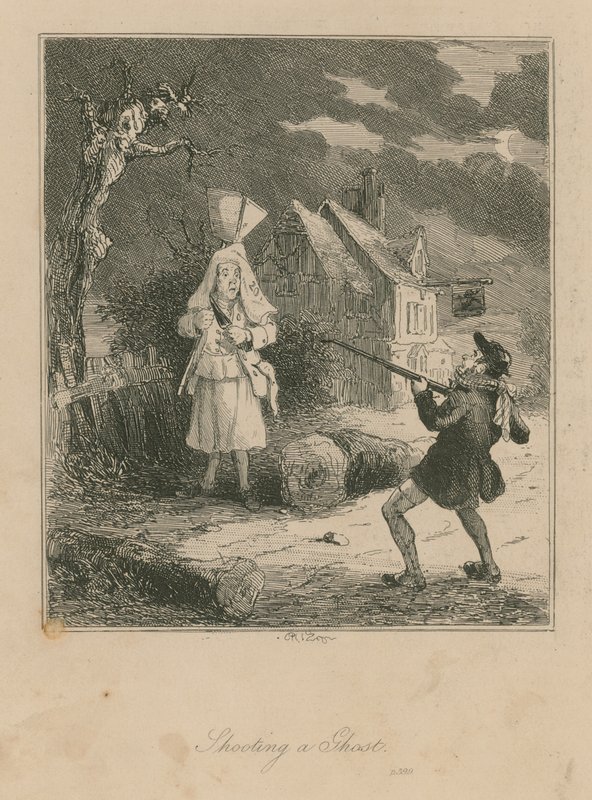Lövés egy szellemre alkotó: English School
