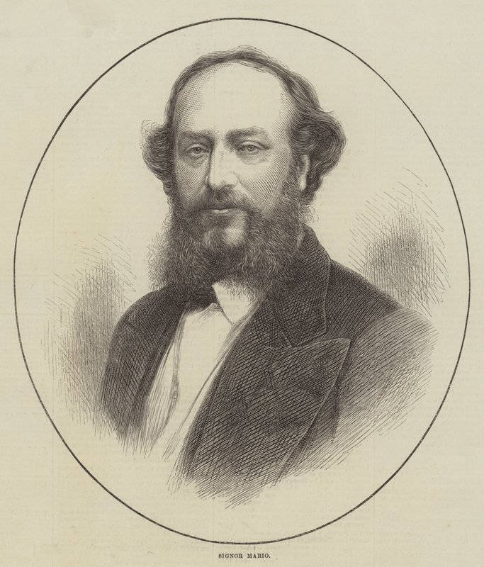 Signor Mario (metszet) alkotó: English School