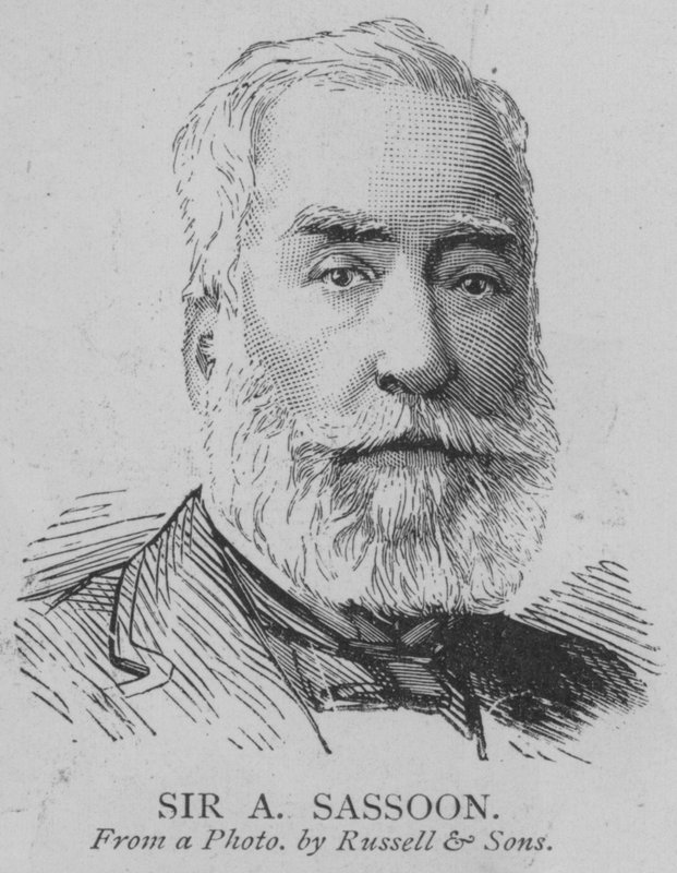 Sir A Sassoon (metszet) alkotó: English School