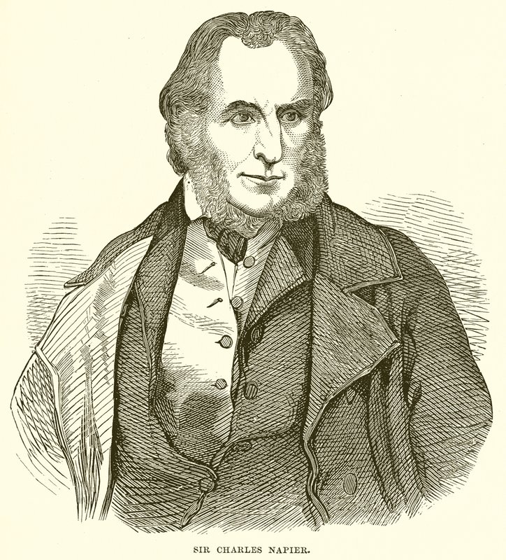 Sir Charles Napier alkotó: English School