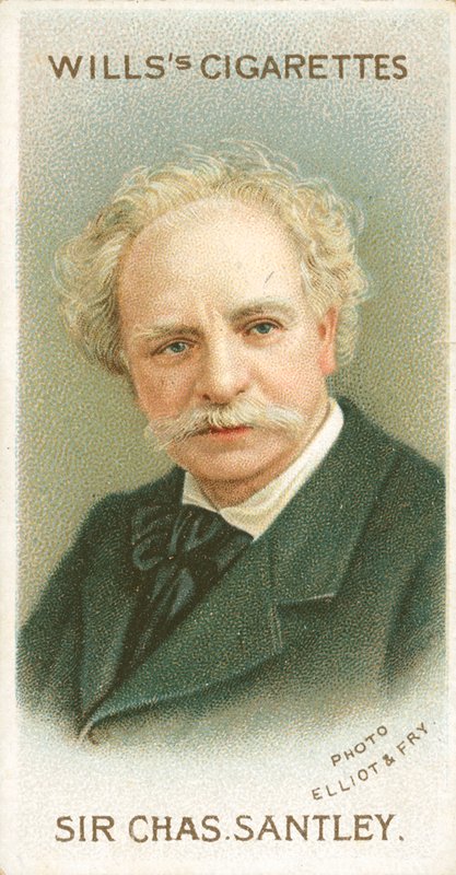 Sir Charles. Santley alkotó: English School
