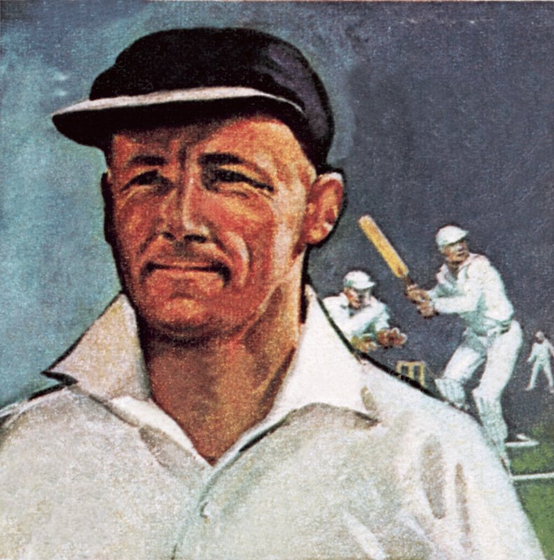 Sir Donald Bradman alkotó: English School