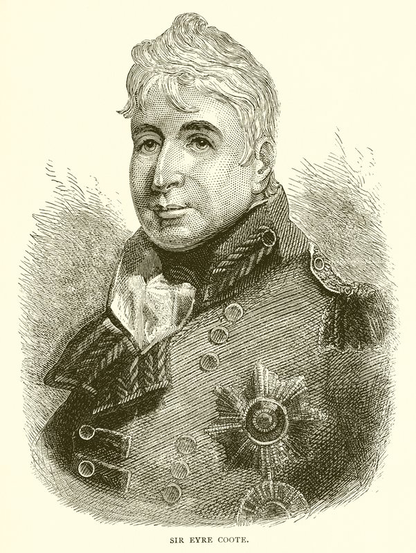 Sir Eyre Coote alkotó: English School