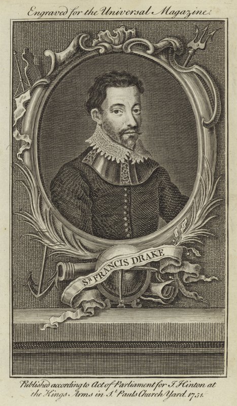 Sir Francis Drake alkotó: English School