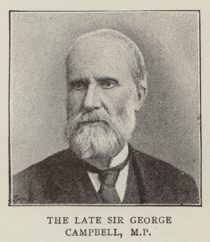 Sir George Campbell (metszet) alkotó: English School