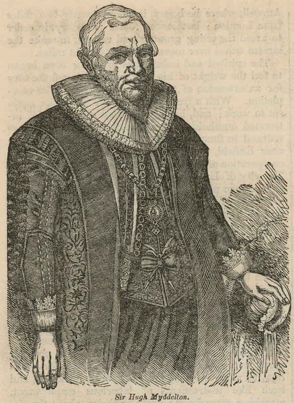 Sir Hugh Myddelton alkotó: English School