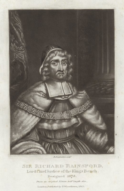 Sir Richard Rainsford alkotó: English School