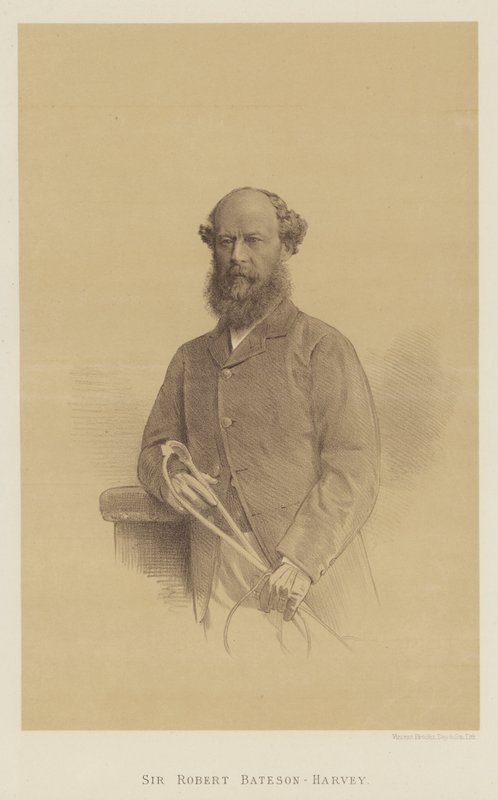 Sir Robert Bateson-Harvey (litho) alkotó: English School