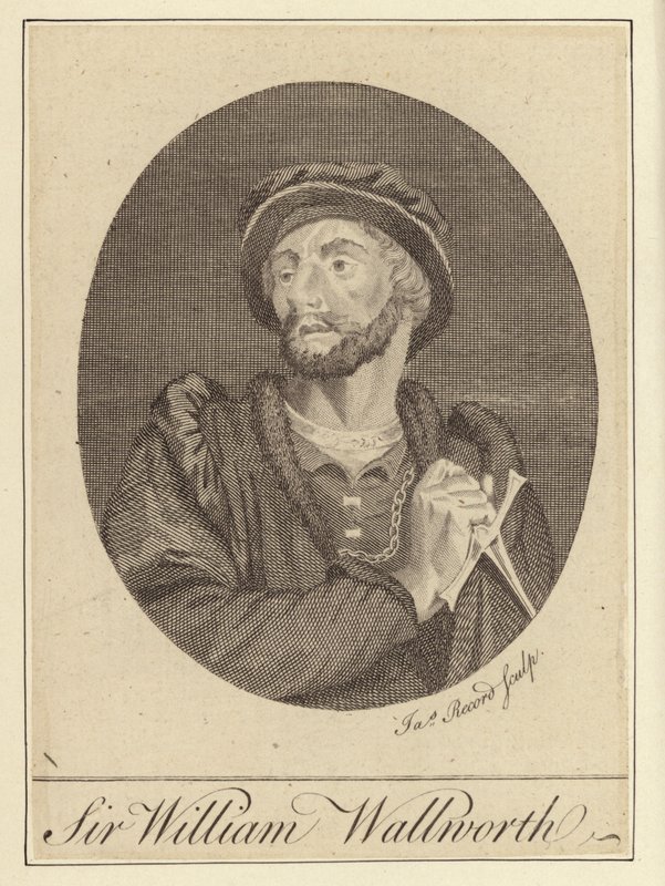 Sir William Wallworth (metszet) alkotó: English School