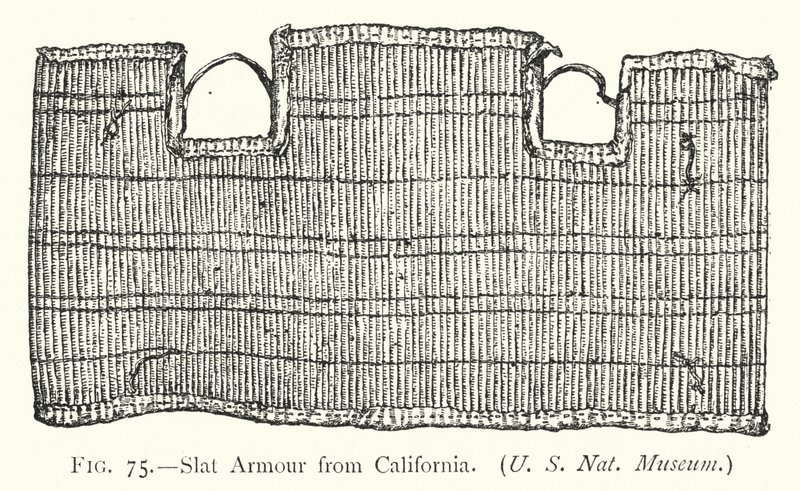 Slat Armor Kaliforniából (litho) alkotó: English School