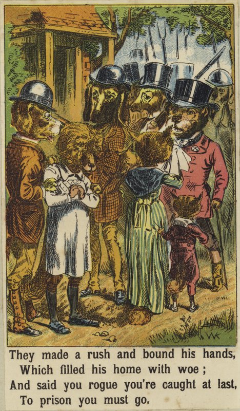Squire Bull and the Fox alkotó: English School