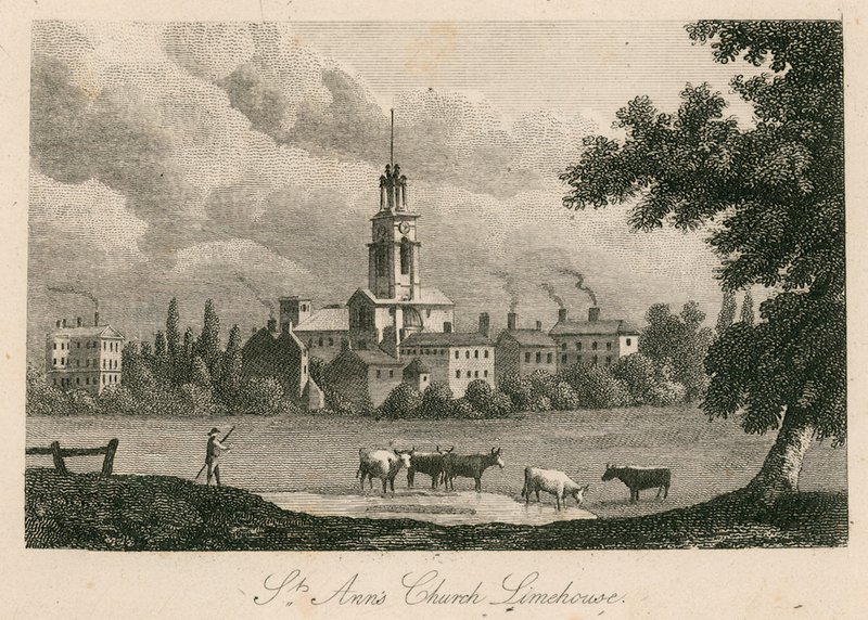 Szent Anna templom, Limehouse, London alkotó: English School