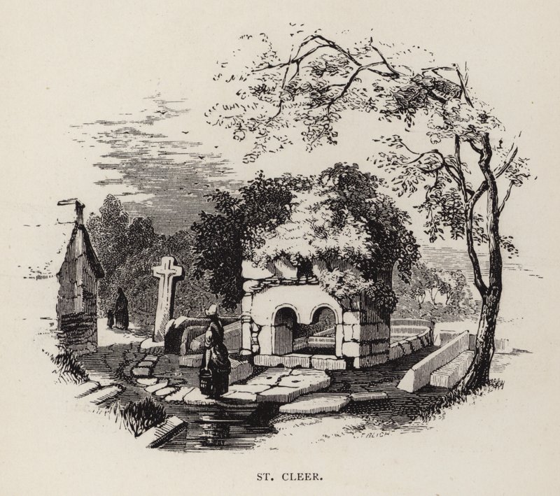 St Cleer (metszet) alkotó: English School