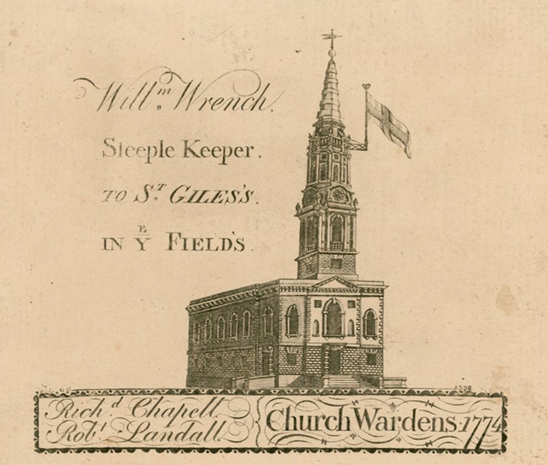 St Giles in the Fields, London alkotó: English School