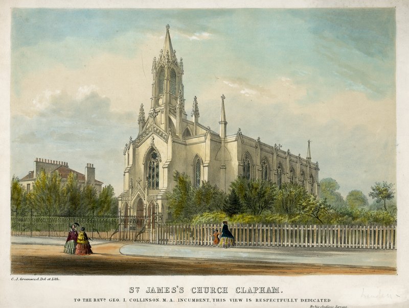 Szent Jakab-templom, Clapham alkotó: English School