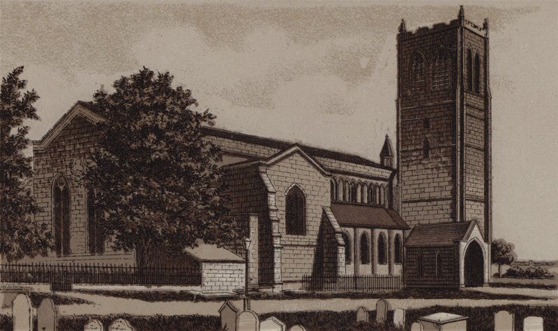 Szent János templom (litho) alkotó: English School