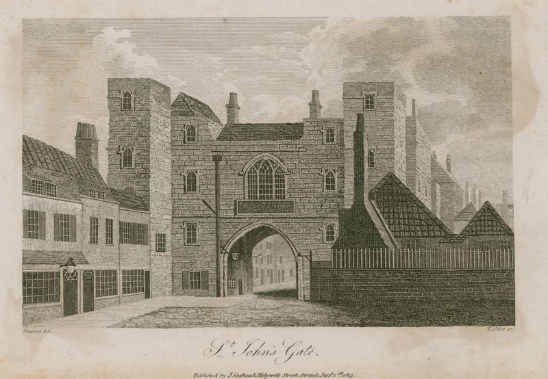 St Johns Gate, Clerkenwell alkotó: English School