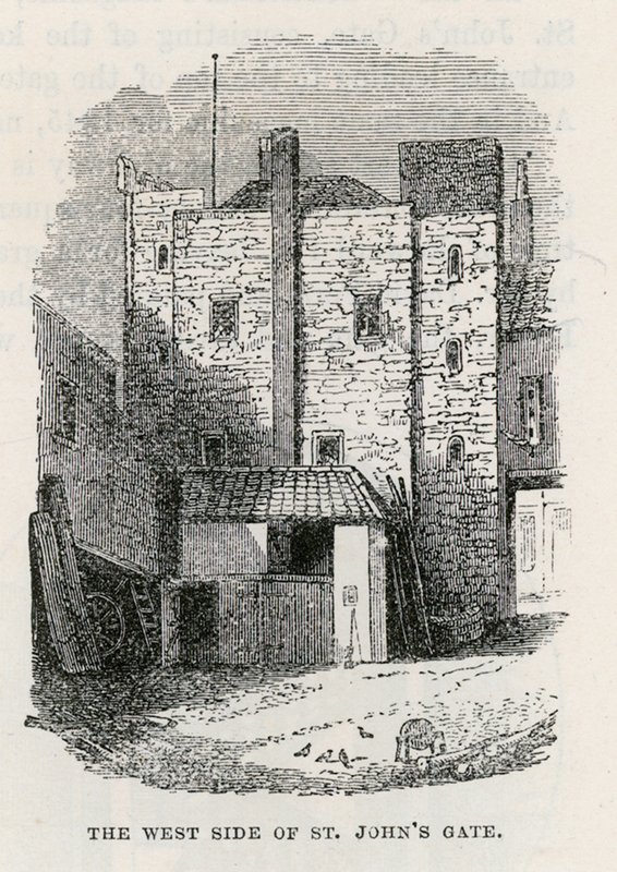 St Johns Gate, Clerkenwell alkotó: English School