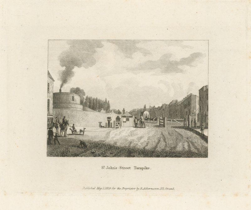 St Johns Street Turnpike alkotó: English School