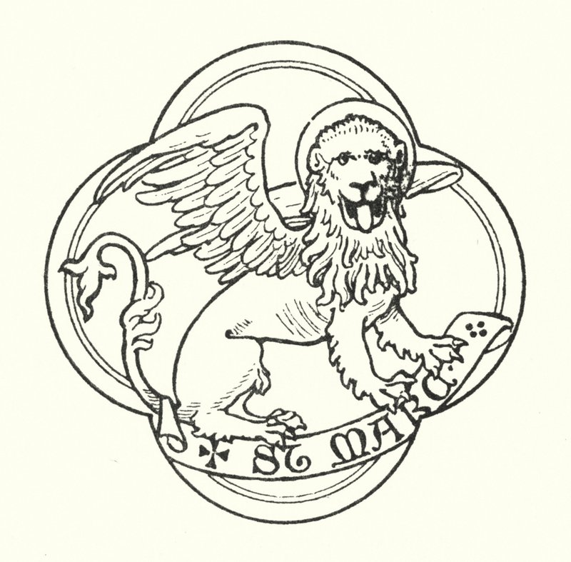 Szent Márk (metszet) alkotó: English School