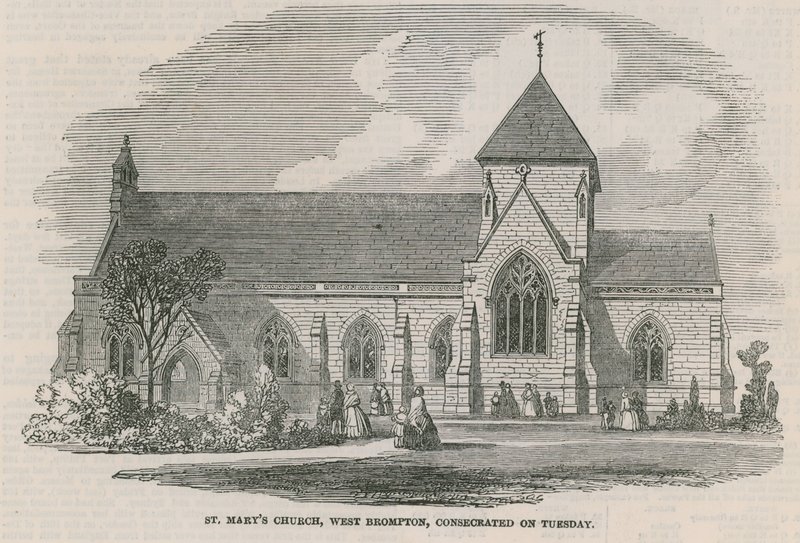 St Marys Church, West Brompton, London alkotó: English School