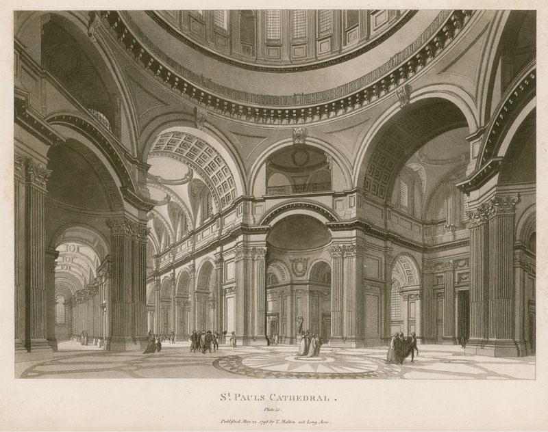 St Pauls Cathedral, London alkotó: English School