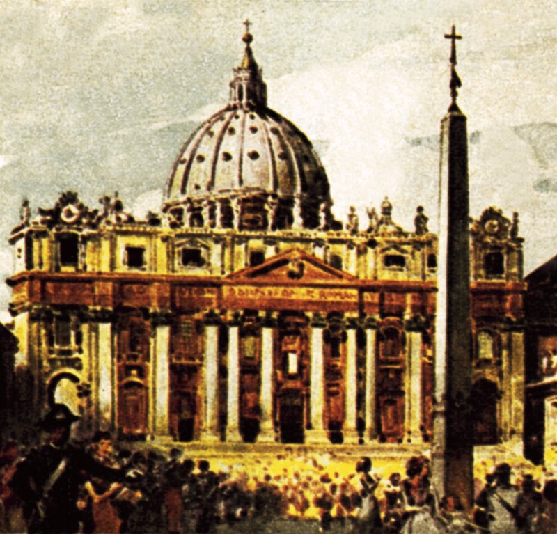 Szent Péter bazilika alkotó: English School