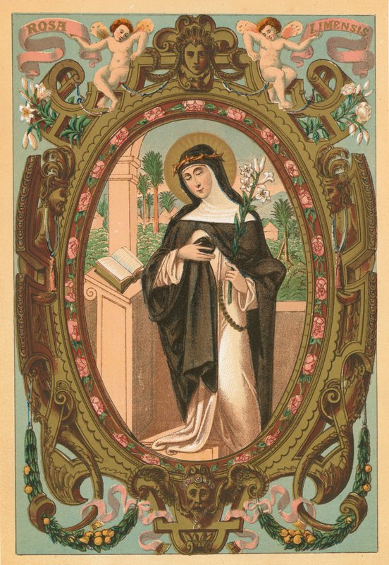 Szent Rosa Limensis alkotó: English School