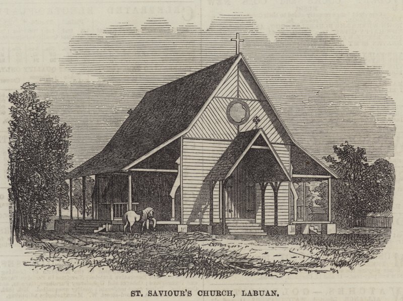 Szent Megváltó templom, Labuan (metszet) alkotó: English School