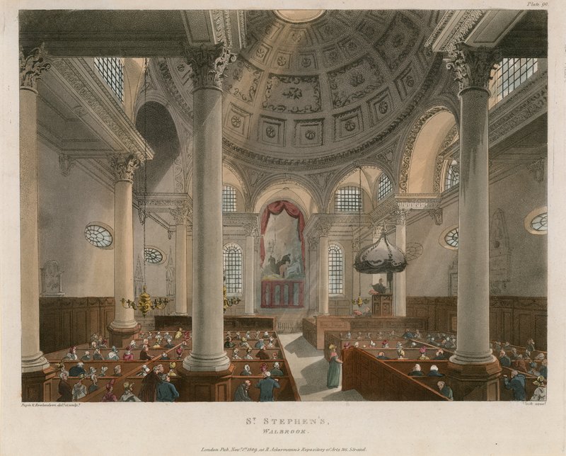 St Stephens Walbrook alkotó: English School